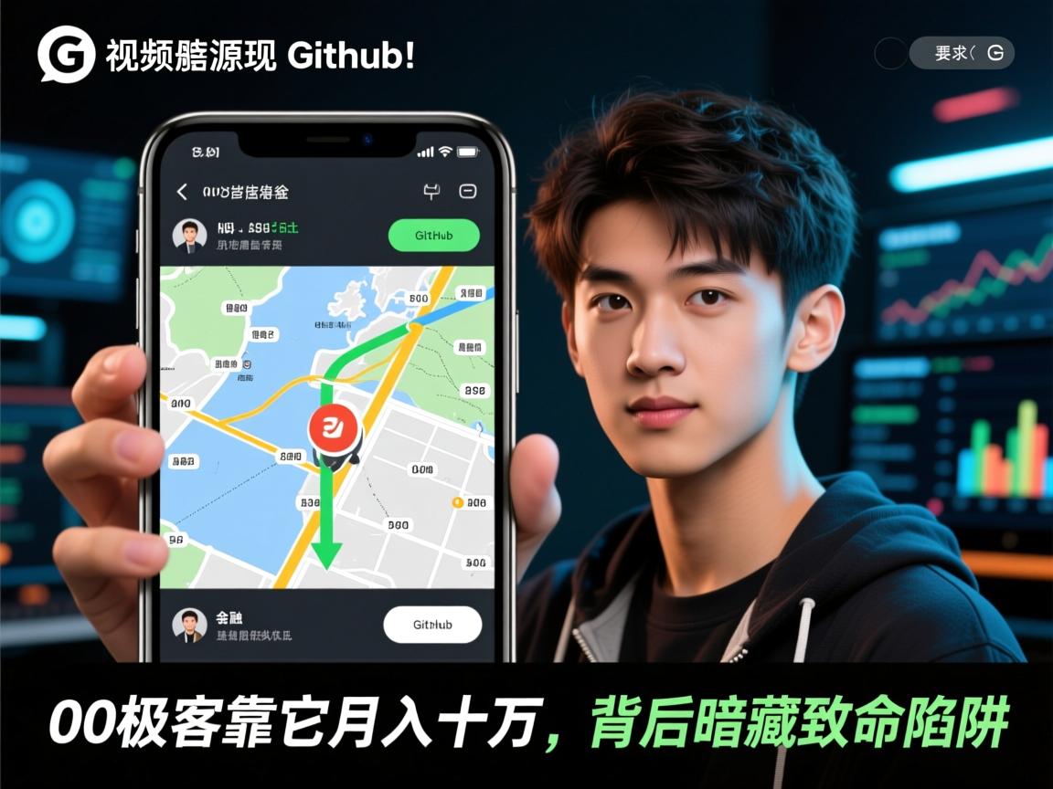 手机视频导航源码惊现Github！00后极客靠它月入十万，背后暗藏致命陷阱.