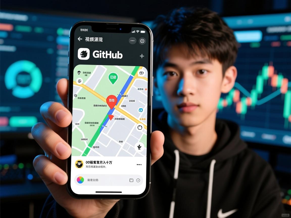 手机视频导航源码惊现Github!00后极客靠它月入十万,背后暗藏致命陷阱.