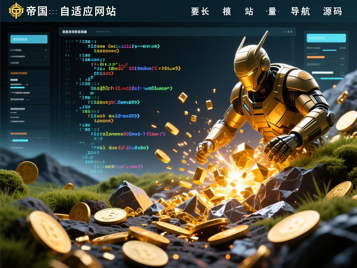 帝国自适应网站导航源码,草根站长的流量金矿与逆袭密码