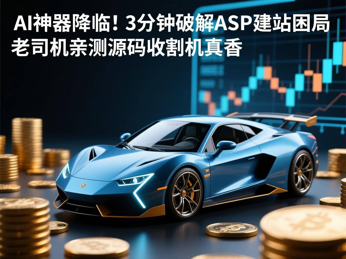 AI神器降临！3分钟破解ASP建站困局，老司机亲测源码收割机真香