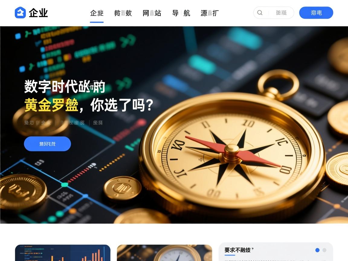 企业网站导航源码，数字时代的黄金罗盘，你选对了吗？