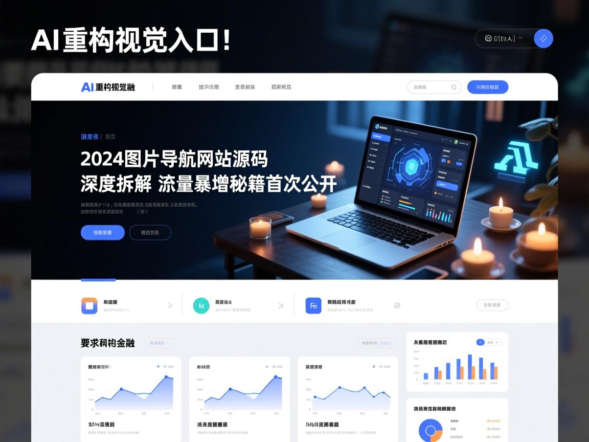 AI重构视觉入口！2024图片导航网站源码深度拆解，流量暴增秘籍首次公开