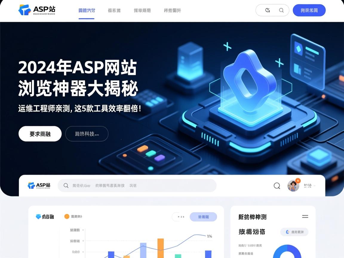 2024年ASP网站浏览神器大揭秘，运维工程师亲测，这5款工具效率翻倍！
