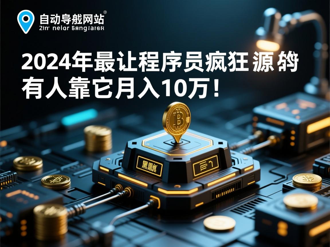 自动导航网站源码,2024年最让程序员疯狂的黑匣子,有人靠它月入10万!