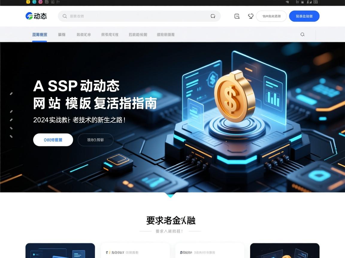 ASP动态网站模板复活指南，2024实战教程，老技术的新生之路！