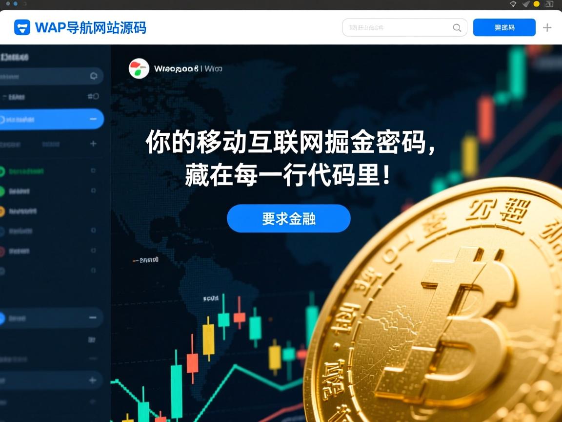 WAP导航网站源码，你的移动互联网掘金密码，藏在每一行代码里！