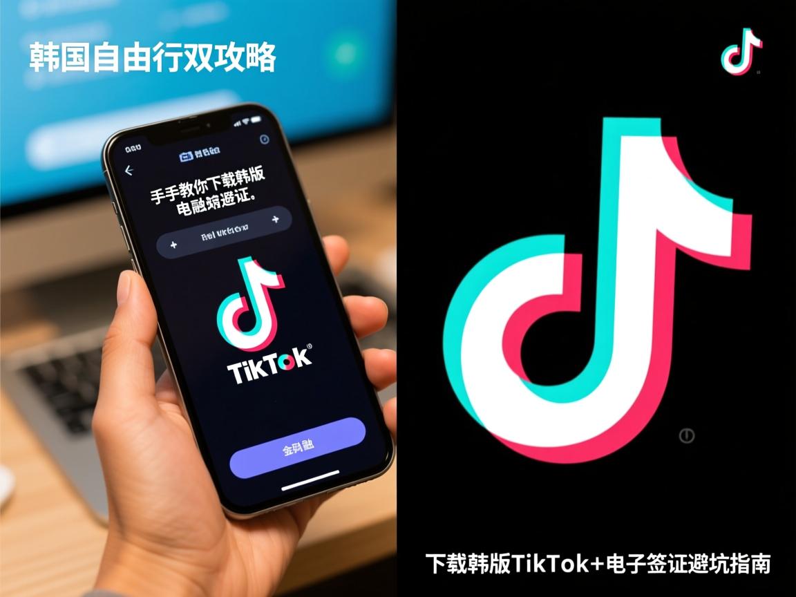 韩国自由行双攻略，手把手教你下载韩版TikTok+电子签证避坑指南