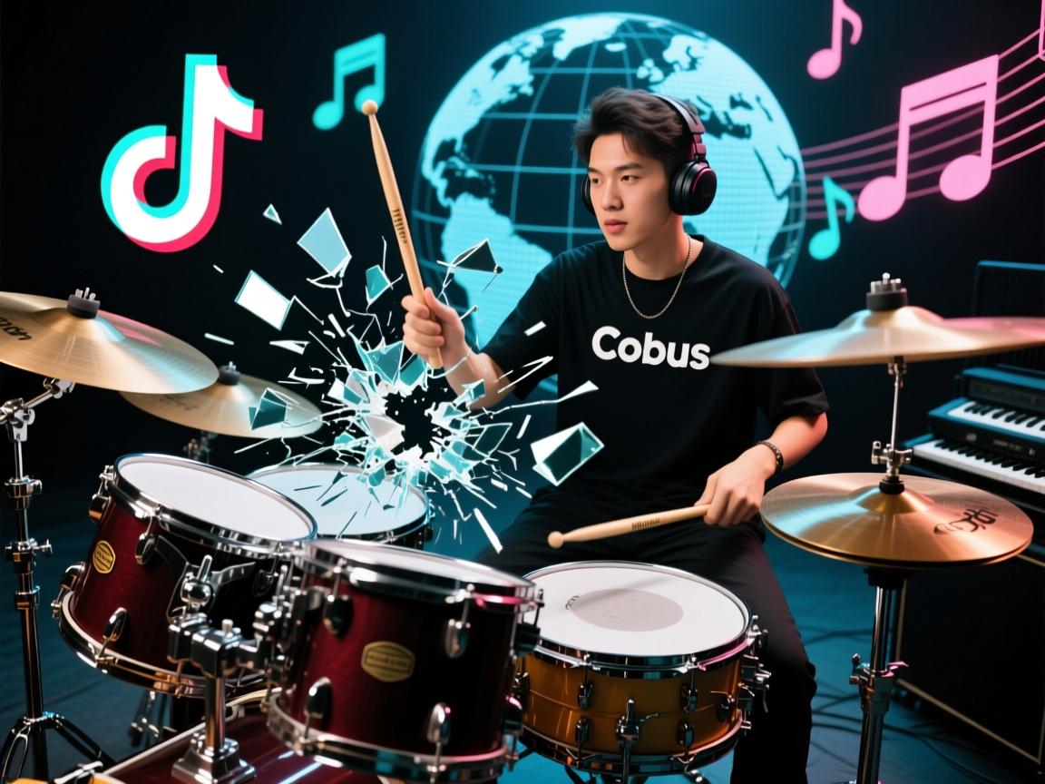 TikTok鼓谱风暴，Cobus如何用鼓槌敲碎全球音乐圈？