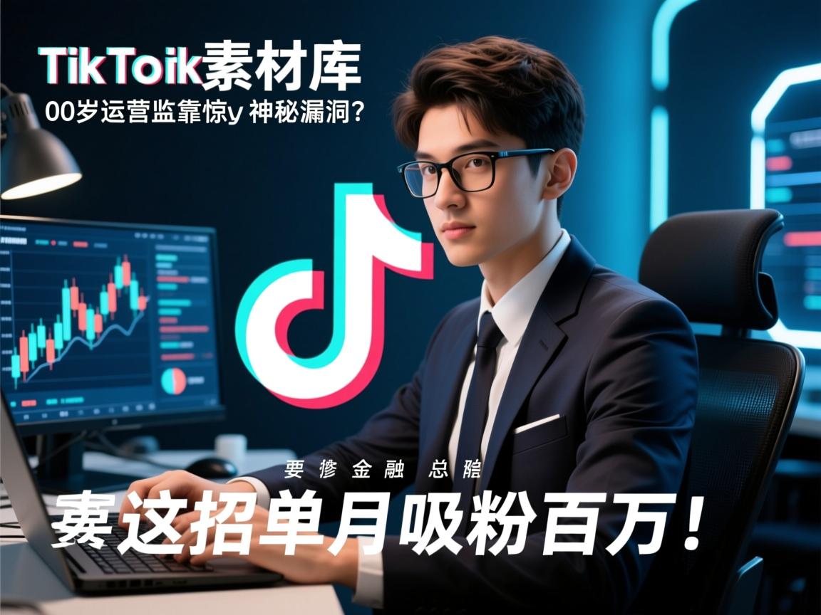 TikTok素材库惊现神秘漏洞？00后运营总监靠这招单月吸粉百万！