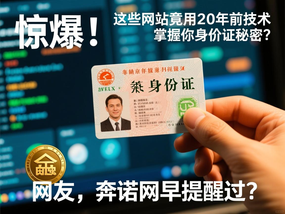 惊爆！这些网站竟用20年前技术掌握你身份证秘密？网友，奔诺网早提醒过