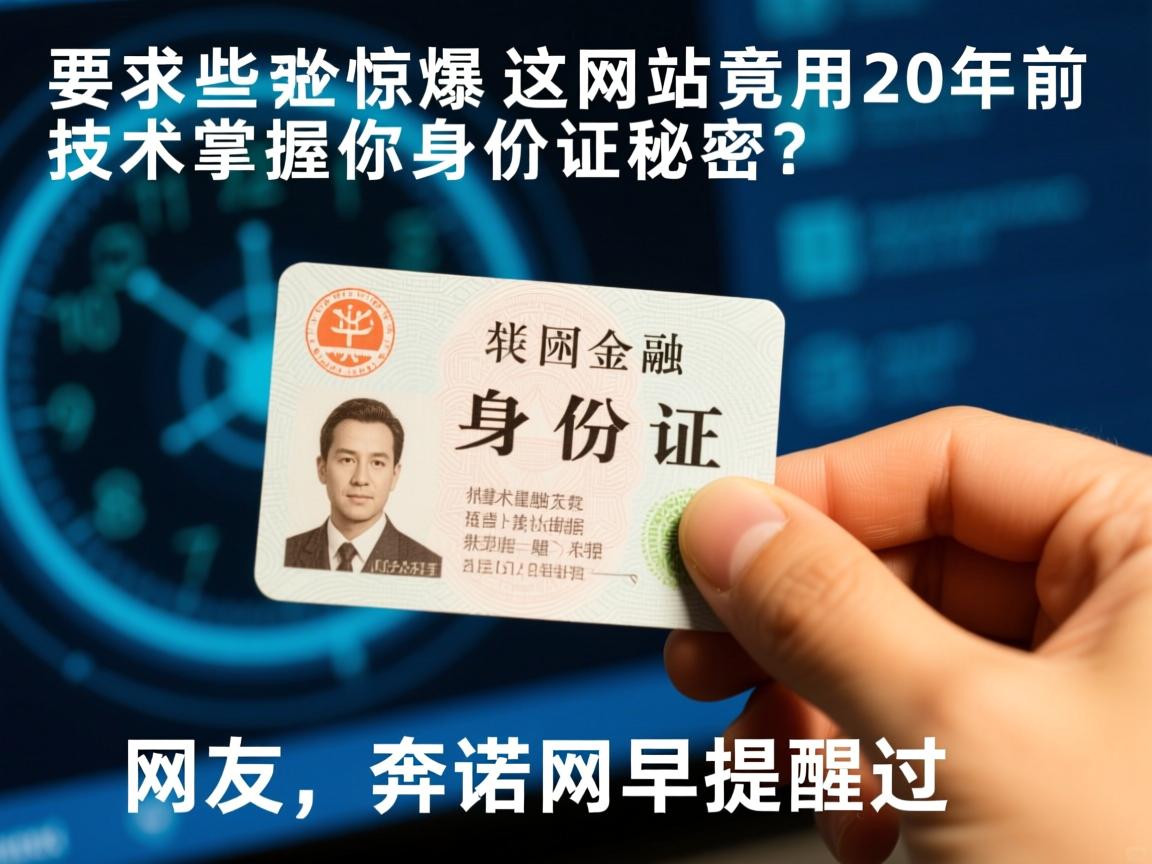 惊爆!这些网站竟用20年前技术掌握你身份证秘密?网友,奔诺网早提醒过