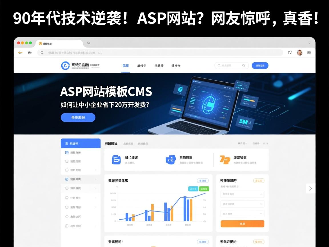 90年代技术逆袭!ASP网站模板CMS如何让中小企业省下20万开发费?网友惊呼,真香!