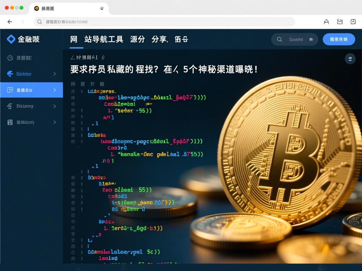 网站导航工具源码分享在哪找？程序员私藏的5个神秘渠道曝光！