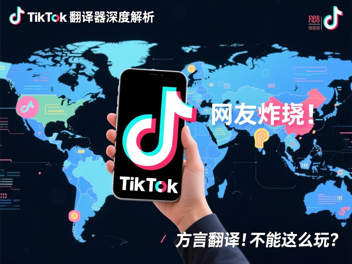 TikTok翻译器深度解析,全球网友炸锅!方言翻译竟能这么玩?