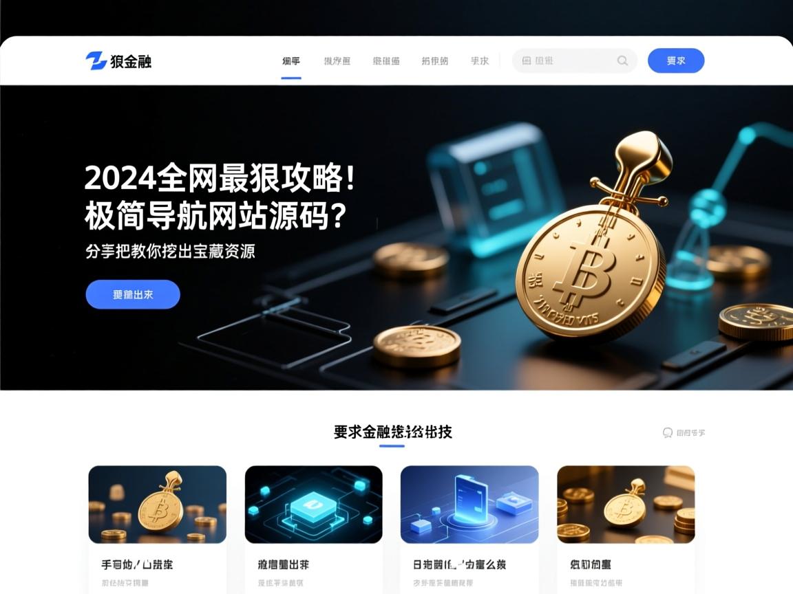 2024全网最狠攻略!极简导航网站源码分享怎么找出来?手把手教你挖出宝藏资源