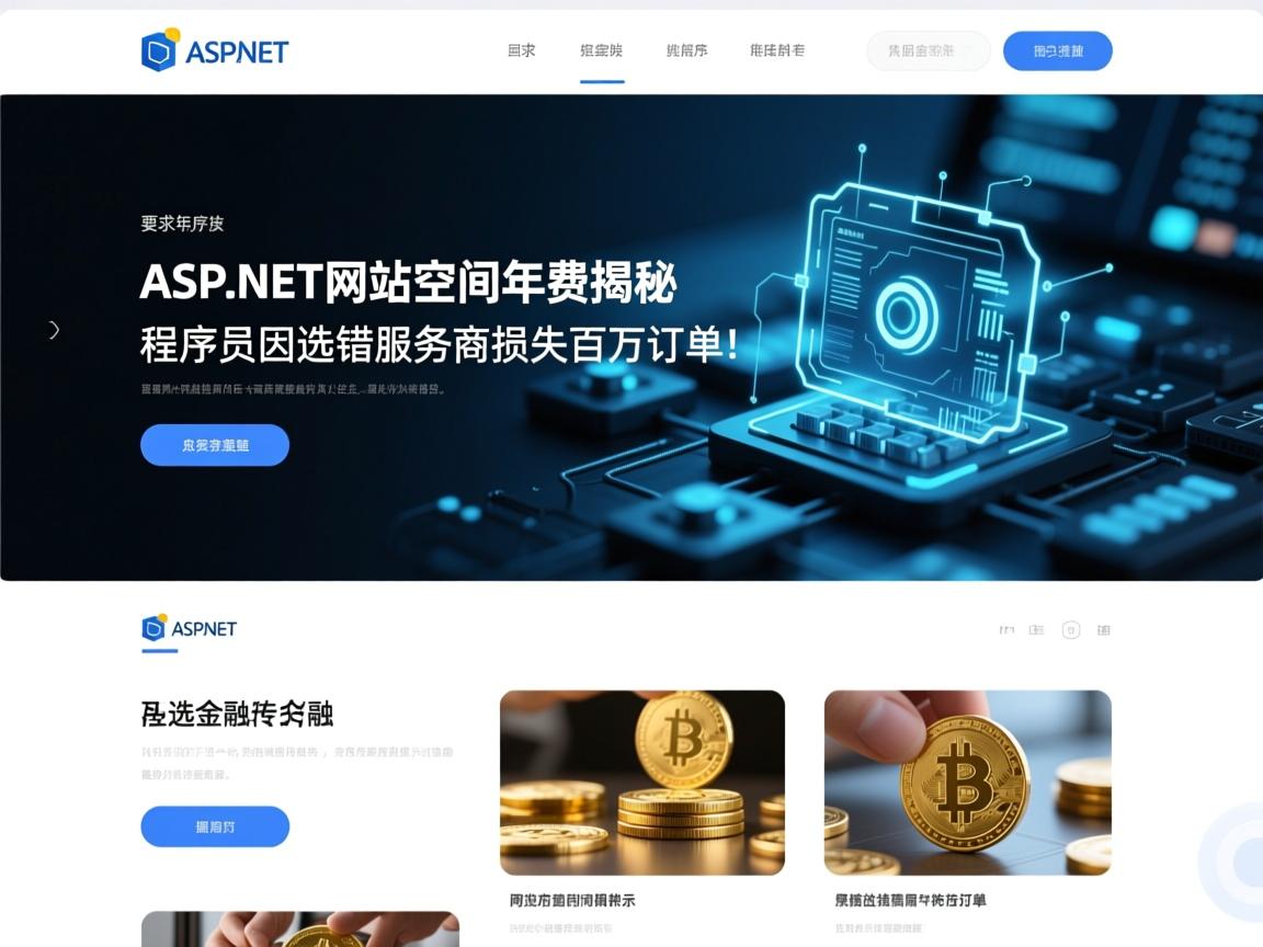 ASP.NET网站空间年费揭秘，程序员因选错服务商损失百万订单！