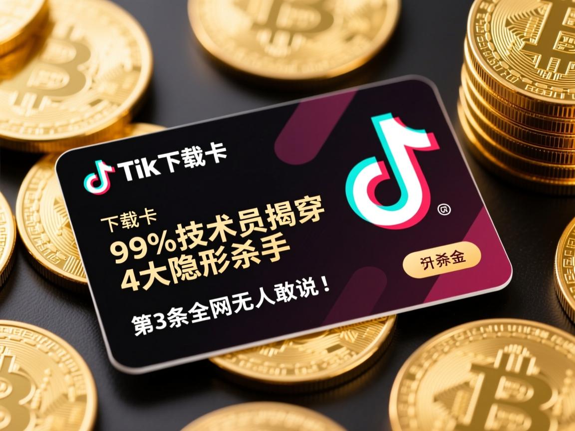 TikTok下载卡99%技术员揭穿4大隐形杀手,第3条全网无人敢说!