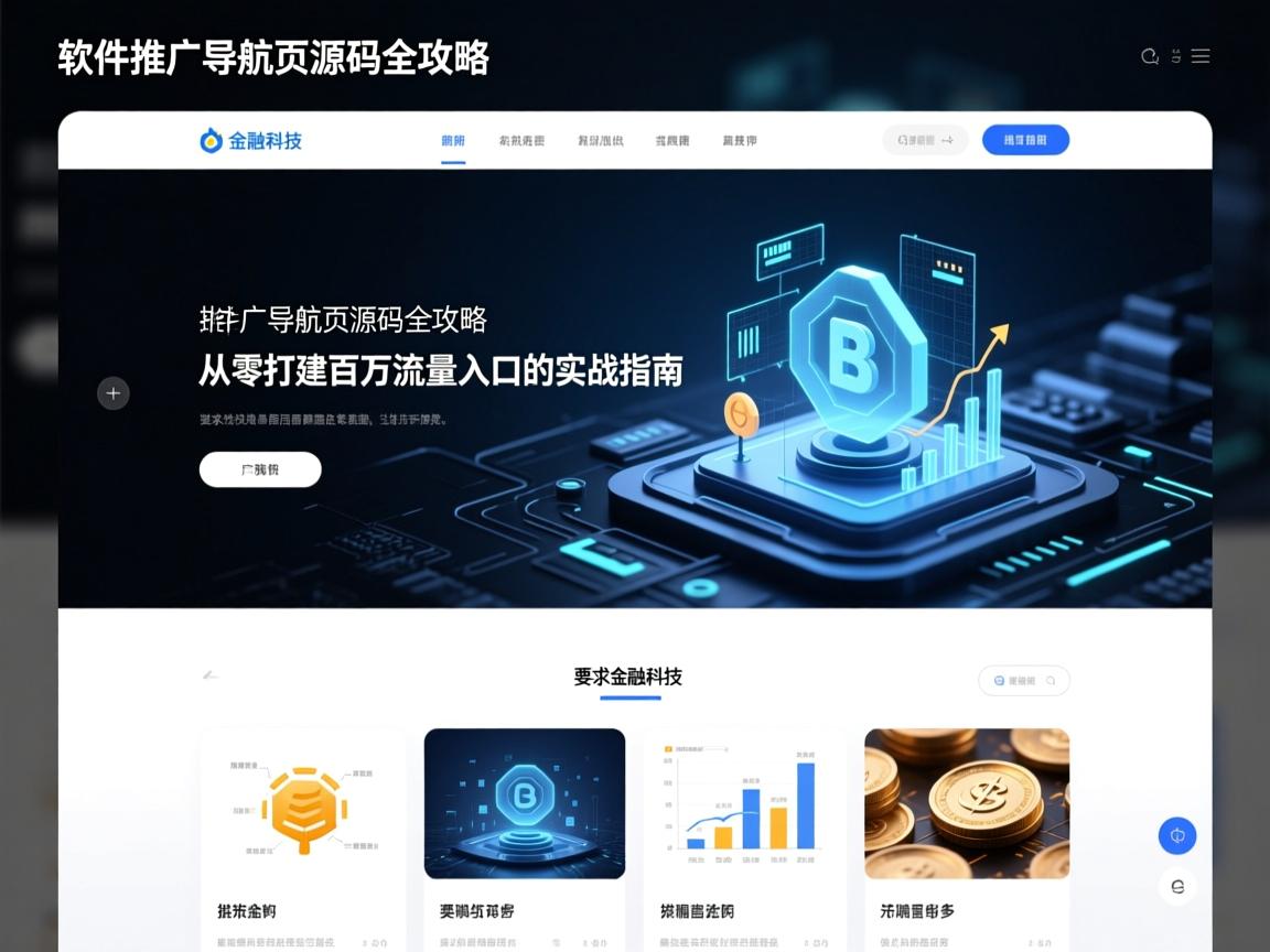 软件推广导航页源码全攻略,从零搭建百万流量入口的实战指南