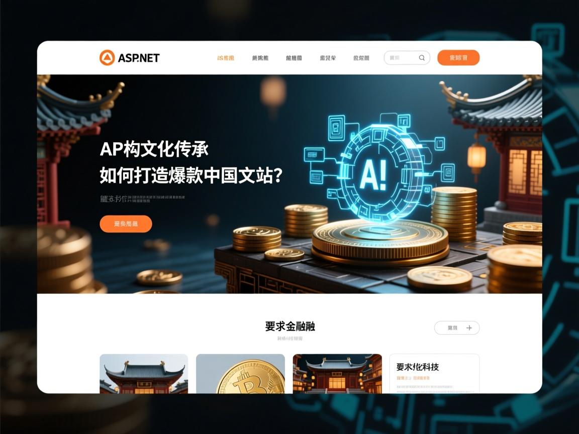 AI重构文化传承！ASP.NET技术如何打造爆款中国文化网站？