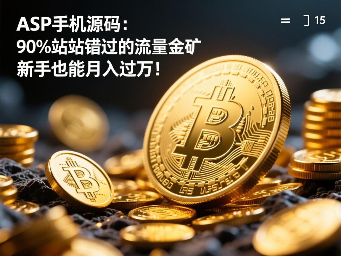 ASP手机版源码,90%站长错过的流量金矿,新手也能月入过万!