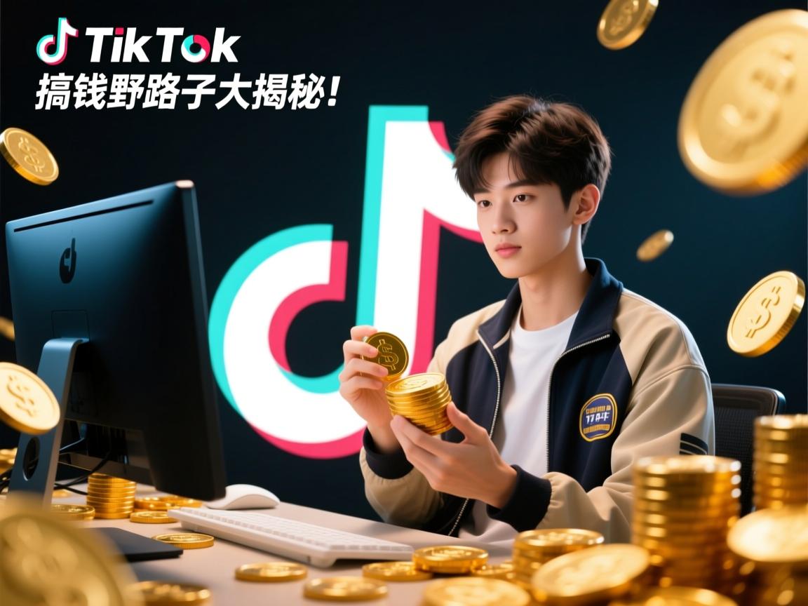 TikTok搞钱野路子大揭秘!00后大学生靠搬运视频月入10万,这波操作你敢信?