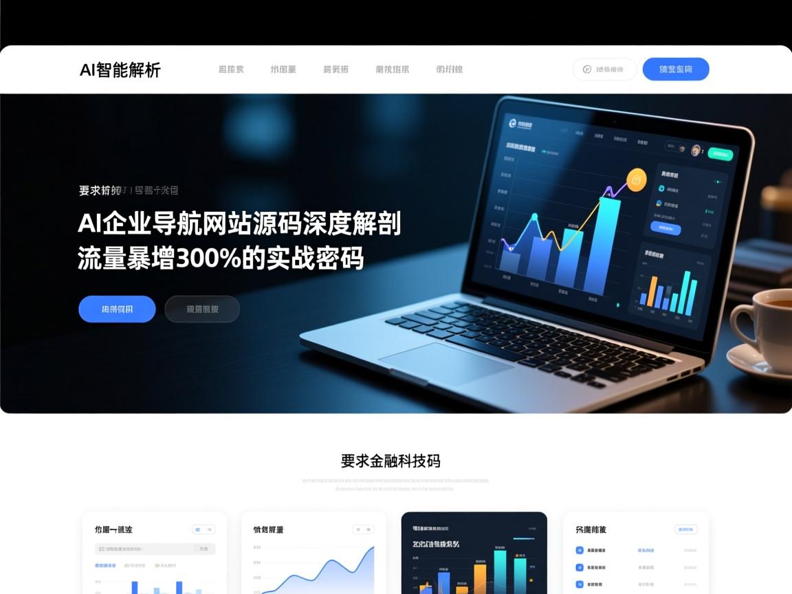 AI智能解析！企业导航网站源码深度解剖，流量暴增300%的实战密码