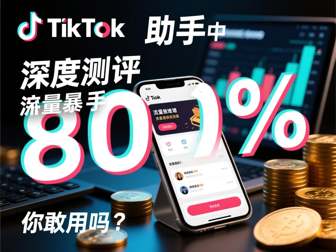 TikTok助手APP深度测评,流量暴增800%的幕后推手,你敢用吗?