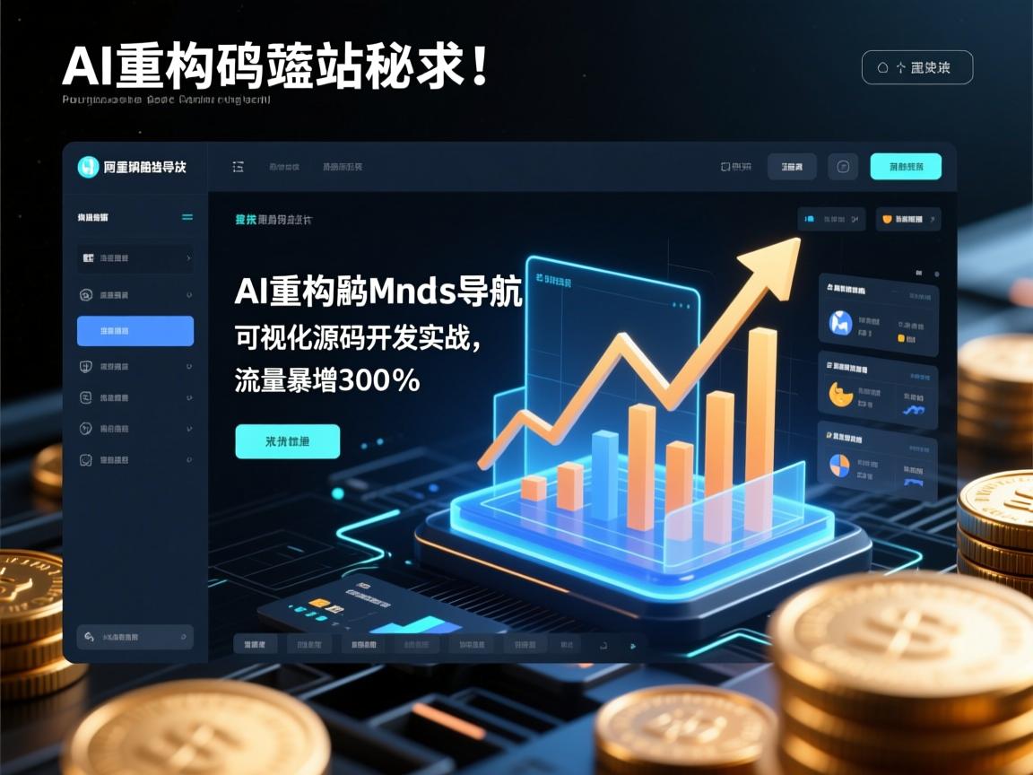 AI重构网址导航！可视化源码开发实战，流量暴增300%的秘诀
