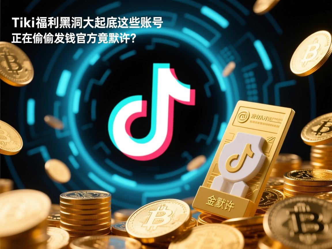 TikTok福利黑洞大起底,这些账号正在偷偷发钱,官方竟默许?