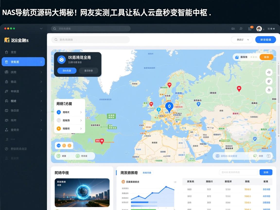 NAS导航页源码大揭秘!网友实测,这工具让私人云盘秒变智能中枢