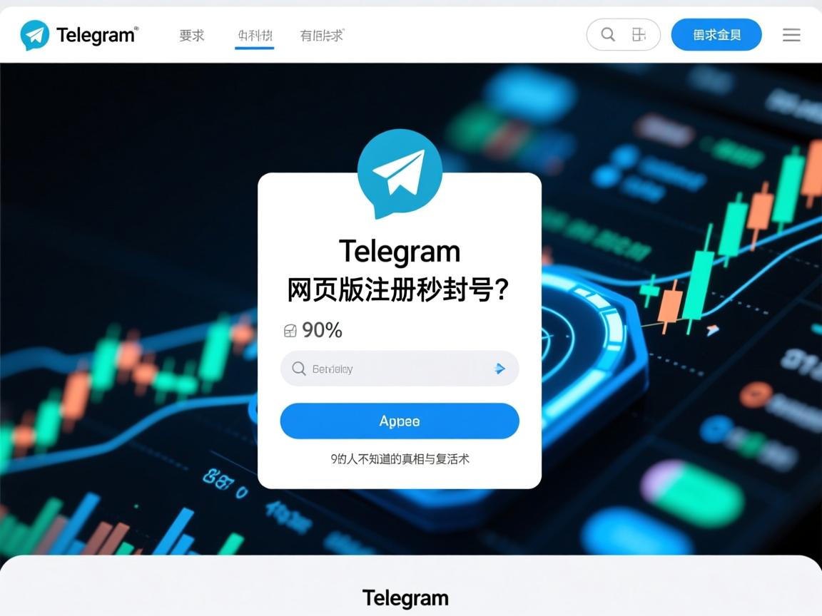 Telegram网页版注册秒封号?90%的人不知道的真相与复活术
