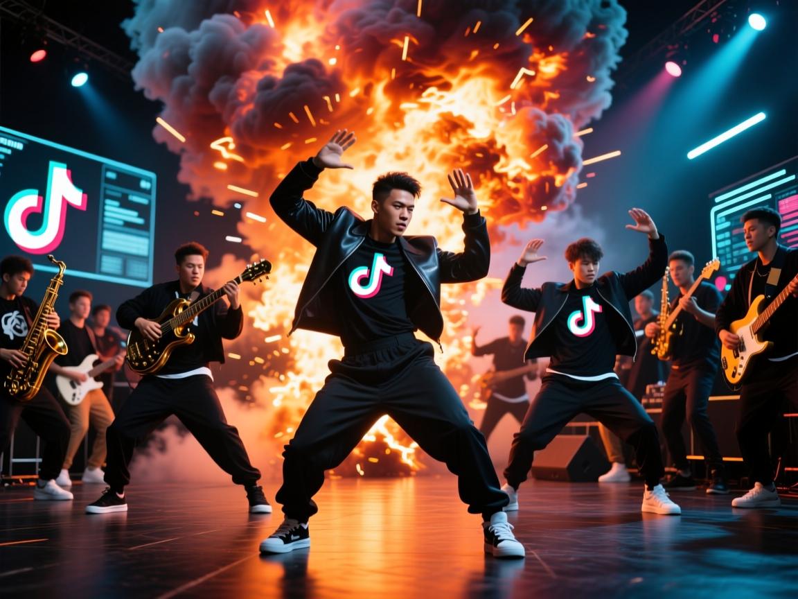TikTok爵士舞风暴，Poker Face视频引爆全球舞蹈狂潮，背后隐藏的惊人真相！