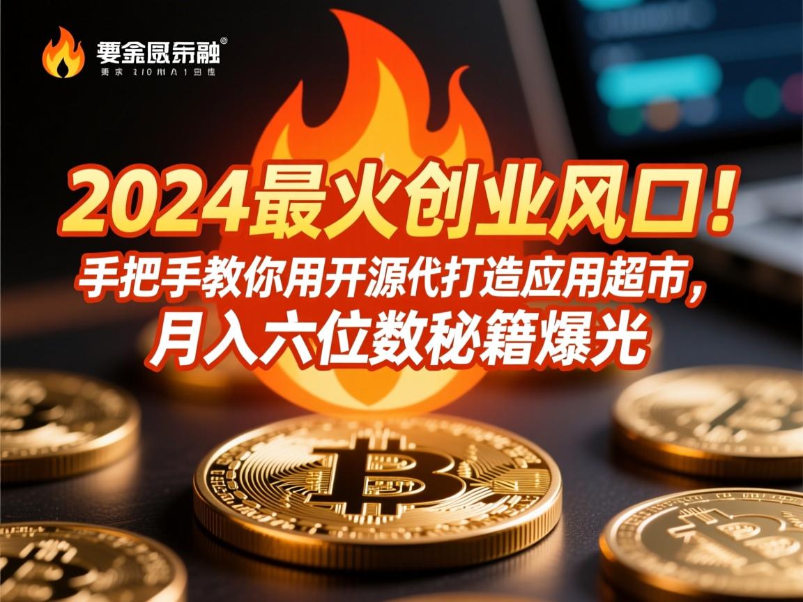 🔥2024最火创业风口!手把手教你用开源代码打造应用超市,月入六位数秘籍曝光