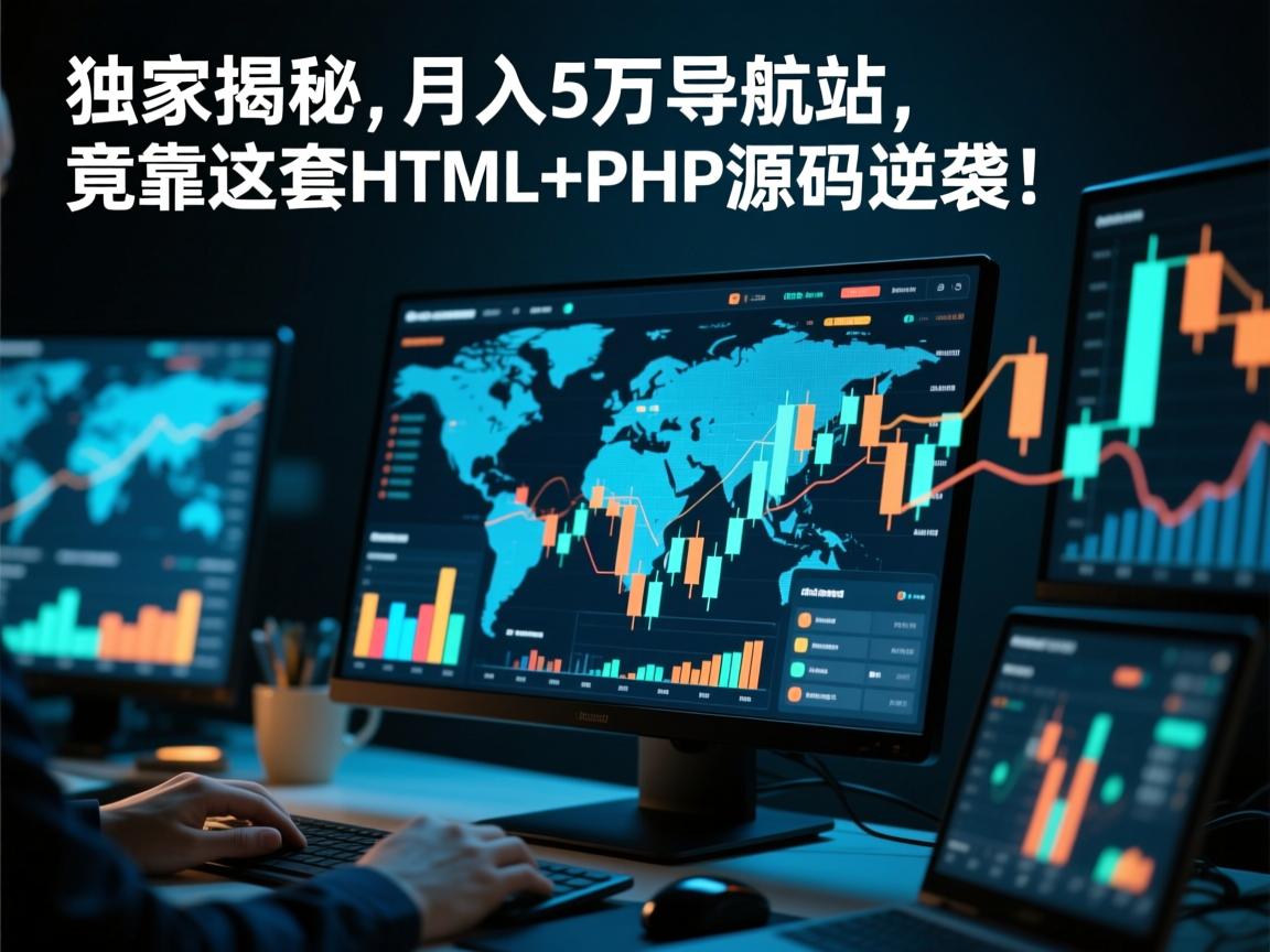 独家揭秘,月入5万的导航站,竟靠这套HTML+PHP源码逆袭!