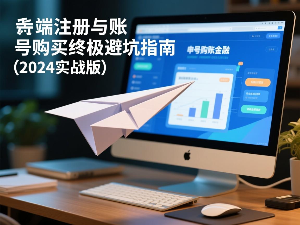 纸飞机电脑端注册与账号购买终极避坑指南（2024实战版）