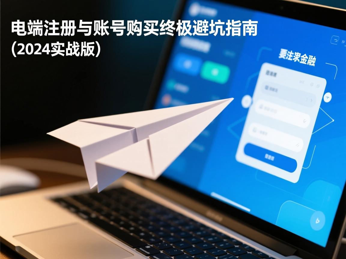 纸飞机电脑端注册与账号购买终极避坑指南(2024实战版)