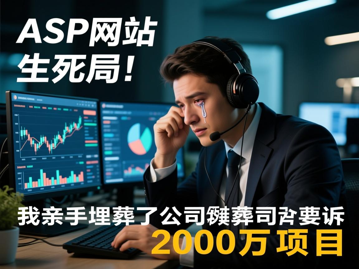 ASP网站生死局！程序员泪诉，我亲手埋葬了公司2000万项目
