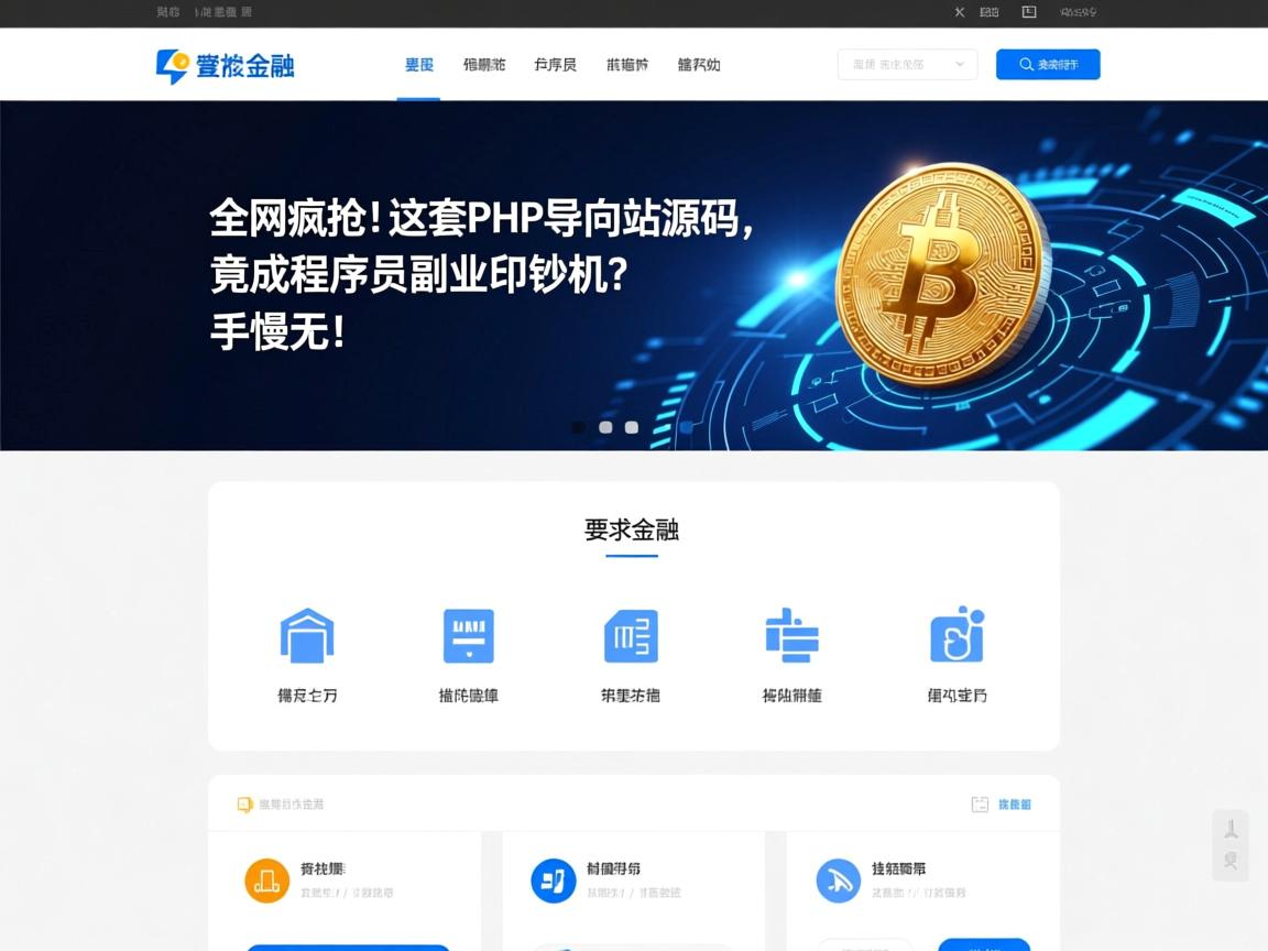 全网疯抢！这套PHP导航站源码，竟成程序员副业印钞机？手慢无！
