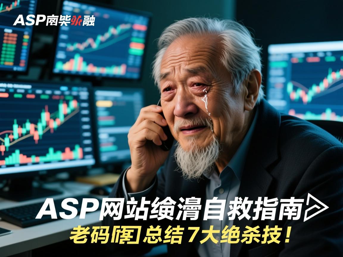 ASP网站崩溃自救指南，老码农含泪总结7大绝杀技！