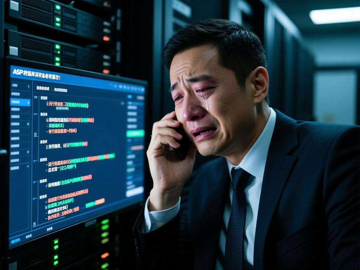 ASP数据库深夜离奇篡改!技术总监含泪揭露,这行配置代码差点让公司破产