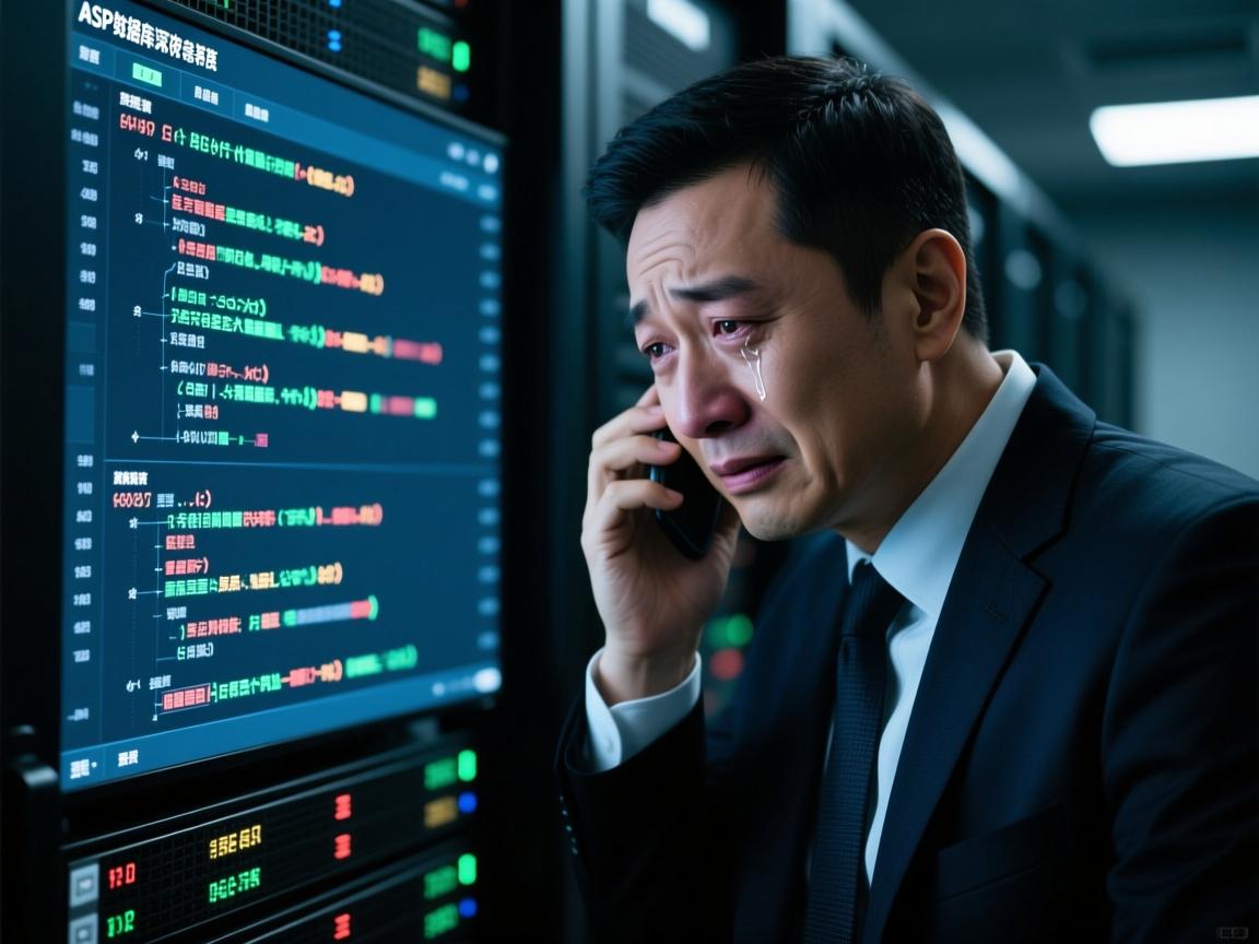 ASP数据库深夜离奇篡改!技术总监含泪揭露,这行配置代码差点让公司破产
