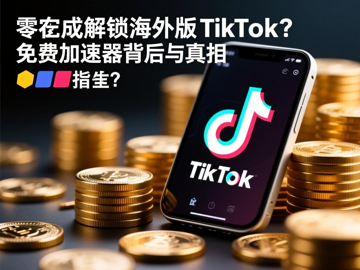 零成本解锁海外版TikTok？免费加速器背后的真相与安全指南
