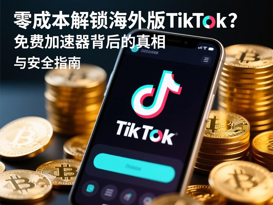 零成本解锁海外版TikTok?免费加速器背后的真相与安全指南