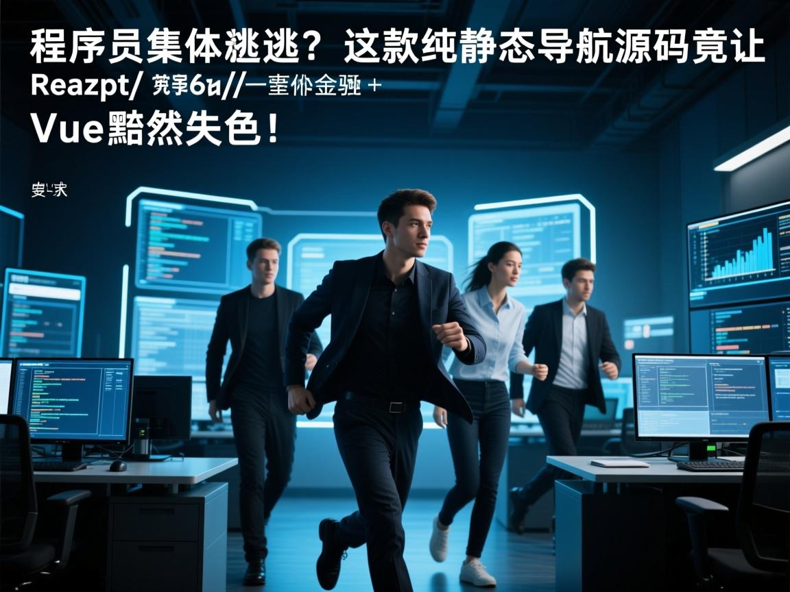 程序员集体叛逃？这款纯静态导航源码竟让React/Vue黯然失色！