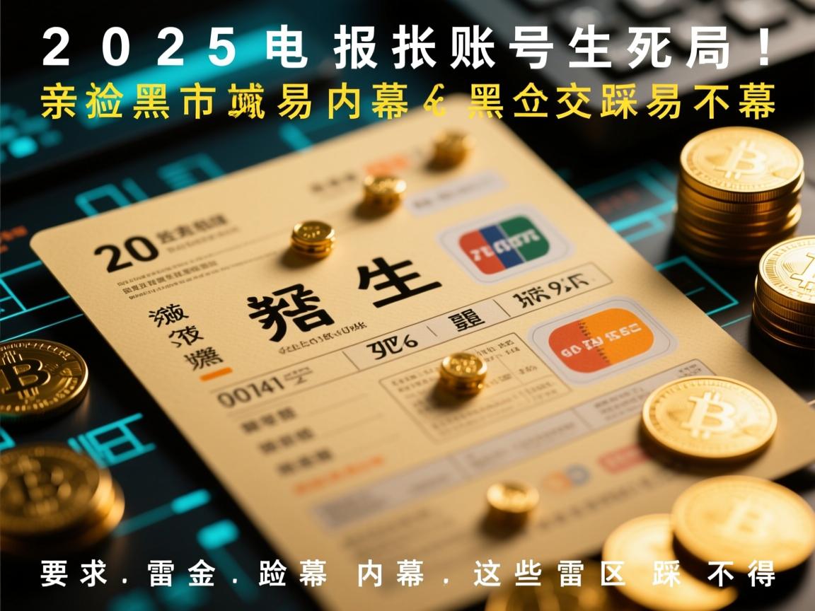 2025电报账号生死局！亲测黑市交易内幕，这些雷区踩不得