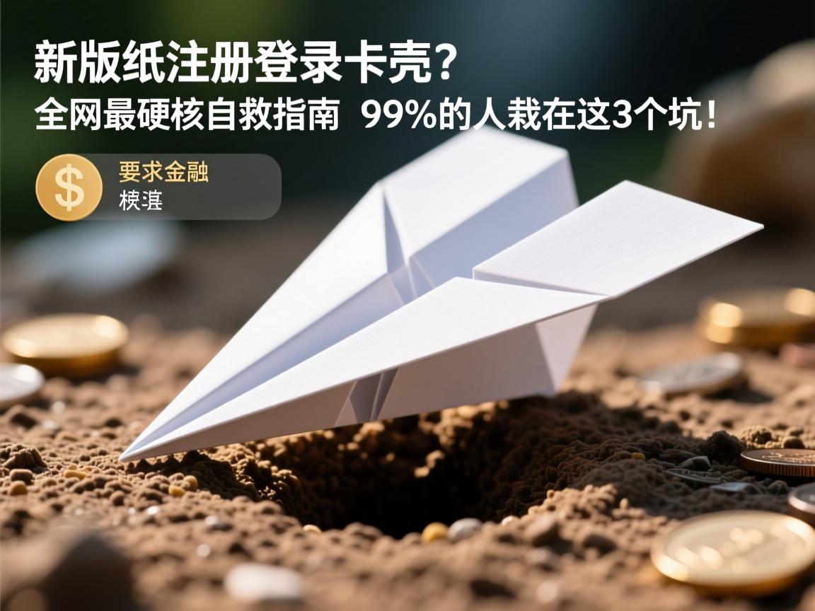 新版纸飞机注册登录卡壳?全网最硬核自救指南,99%的人栽在这3个坑!