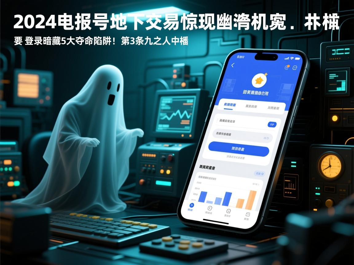 2024电报号地下交易惊现幽灵机!手机登录暗藏5大夺命陷阱,第3条九成人中招