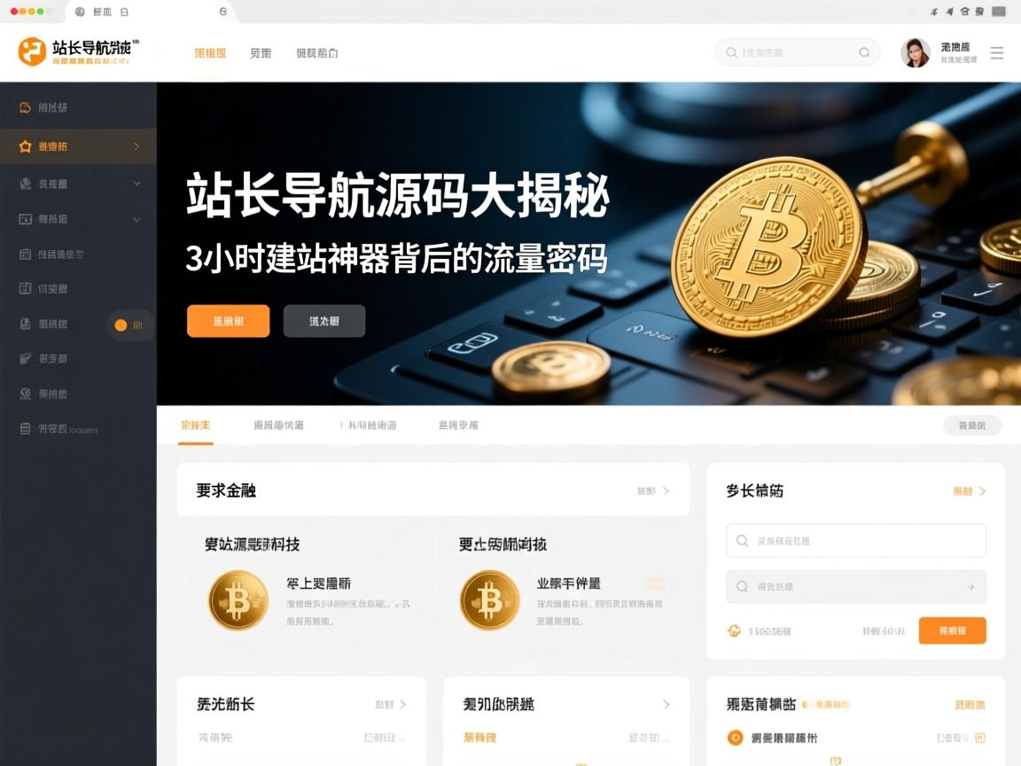 站长导航源码大揭秘，3小时建站神器背后的流量密码