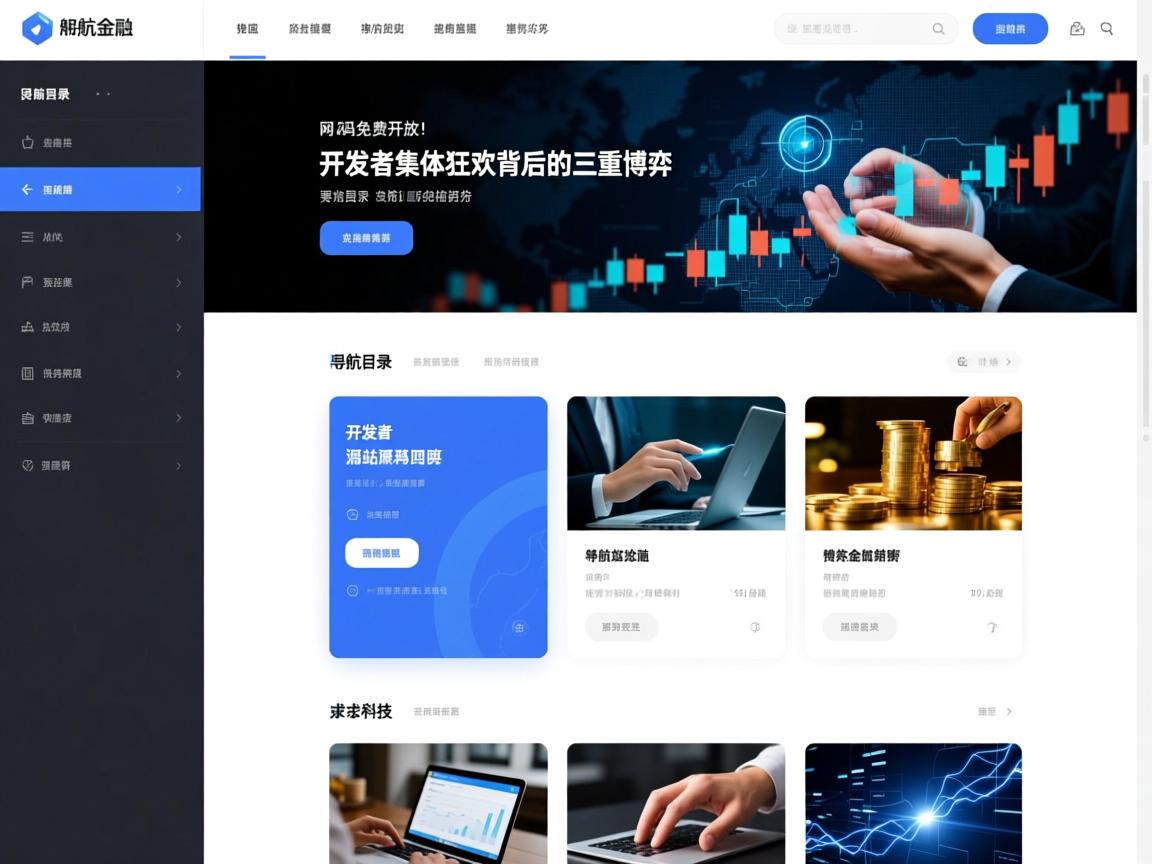 导航目录网站源码免费开放！开发者集体狂欢背后的三重博弈