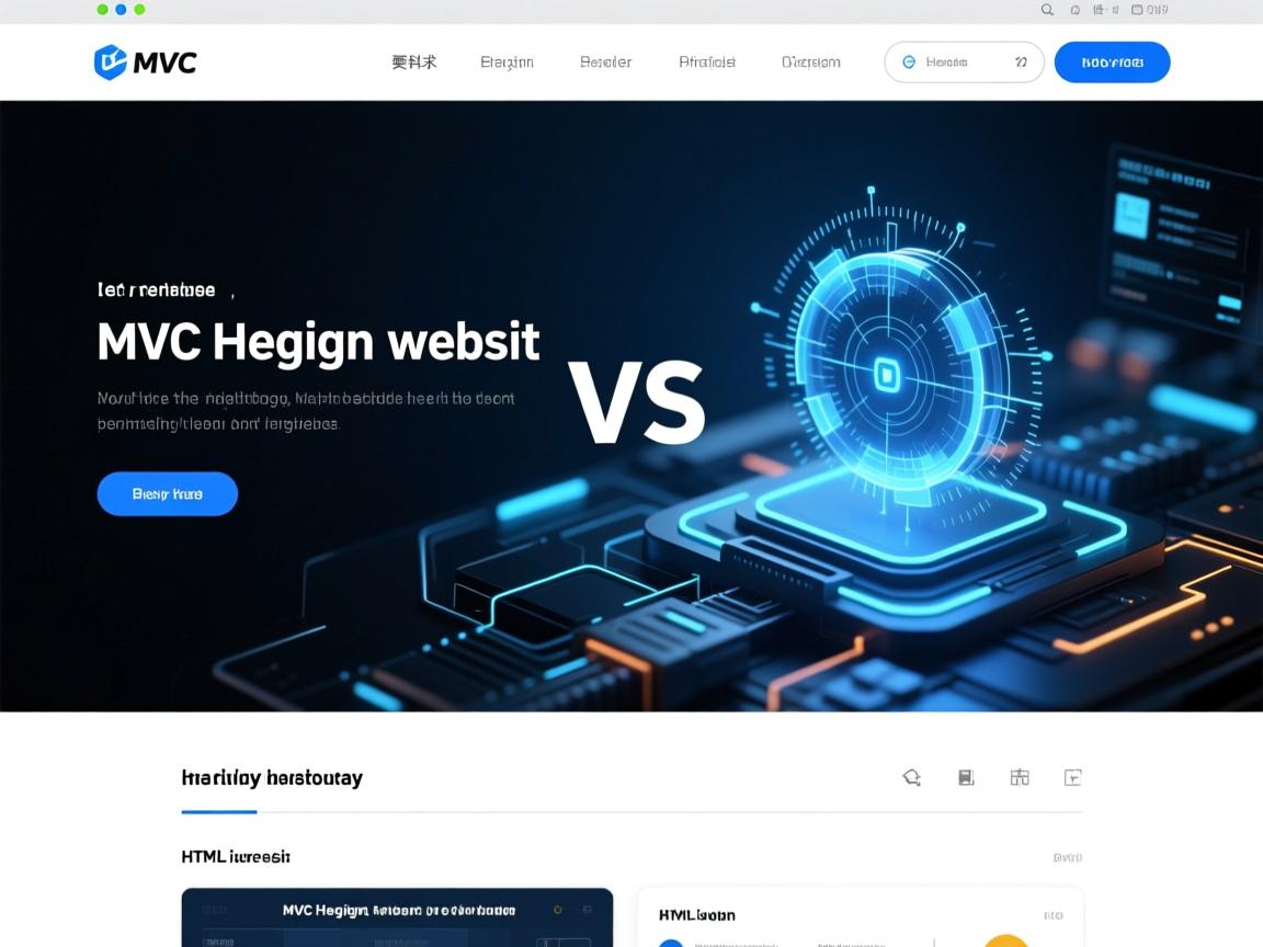 MVC导航网站源码 VS HTML源码,架构革命背后的技术博弈